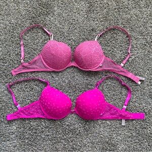 2 FOR 1 Victoria’s Secret Pink Bras 34D
